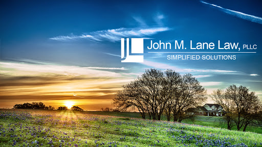 lawyer John M. Lane Law, Pllc